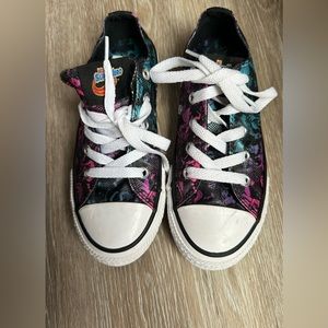 DC Super Hero Girls Converse is a size kids 12.